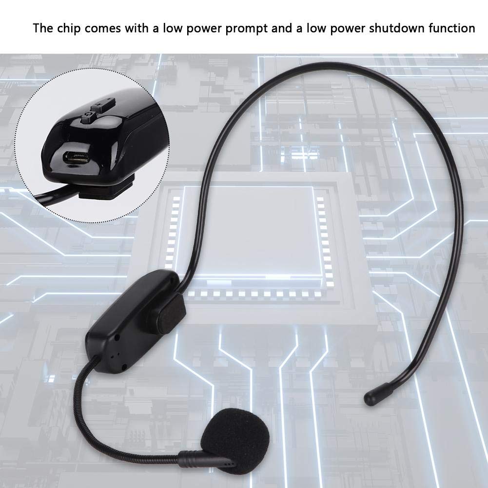 Auriculares Inalámbricos Bluetooth Pomya con Micrófono UHF para Enseñanza y Reuniones