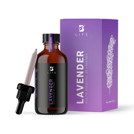Aceite Esencial B Life Lavanda Aromalogía 120 ml Ingredientes Puros y Naturales
