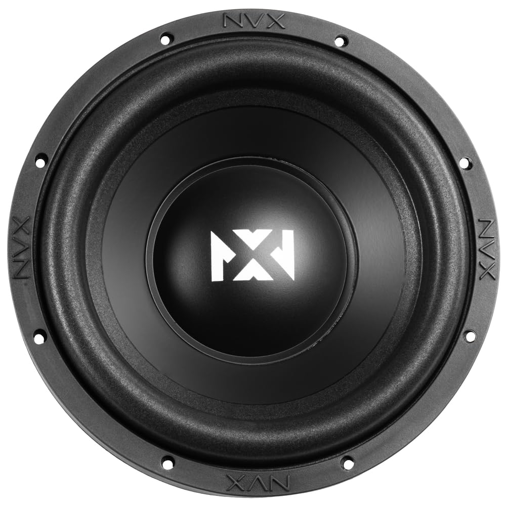 NVX ESW104 500 W Peak (250 W RMS) Serie E 10" Single 4-Ohm Car Subwoofer