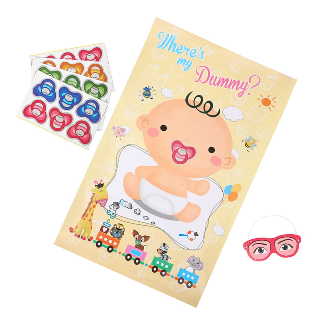 Juego Chupete Toyvian Pegatinas Dibujos Animados niño Cumpleaños