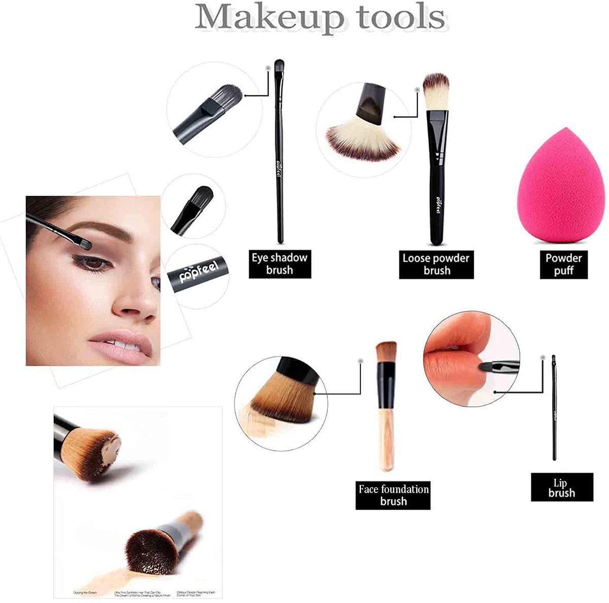Kit de Maquillaje Profesional, Juego de Maquillaje Paleta de Sombras de Ojos Face Set Completo Cosmética, Todo en Uno Makeup Gift Set Incluye Eyebrow cream, Brillo de Labios, Brochas de Maquillaje