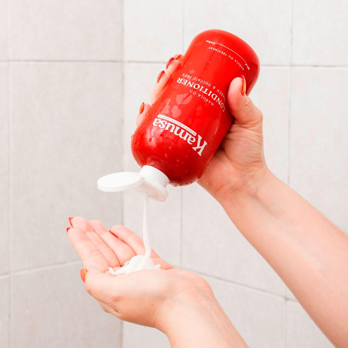 Kamusa Acondicionador de Marula Sin Sulfatos ni Parabenos, Reparador 500ml