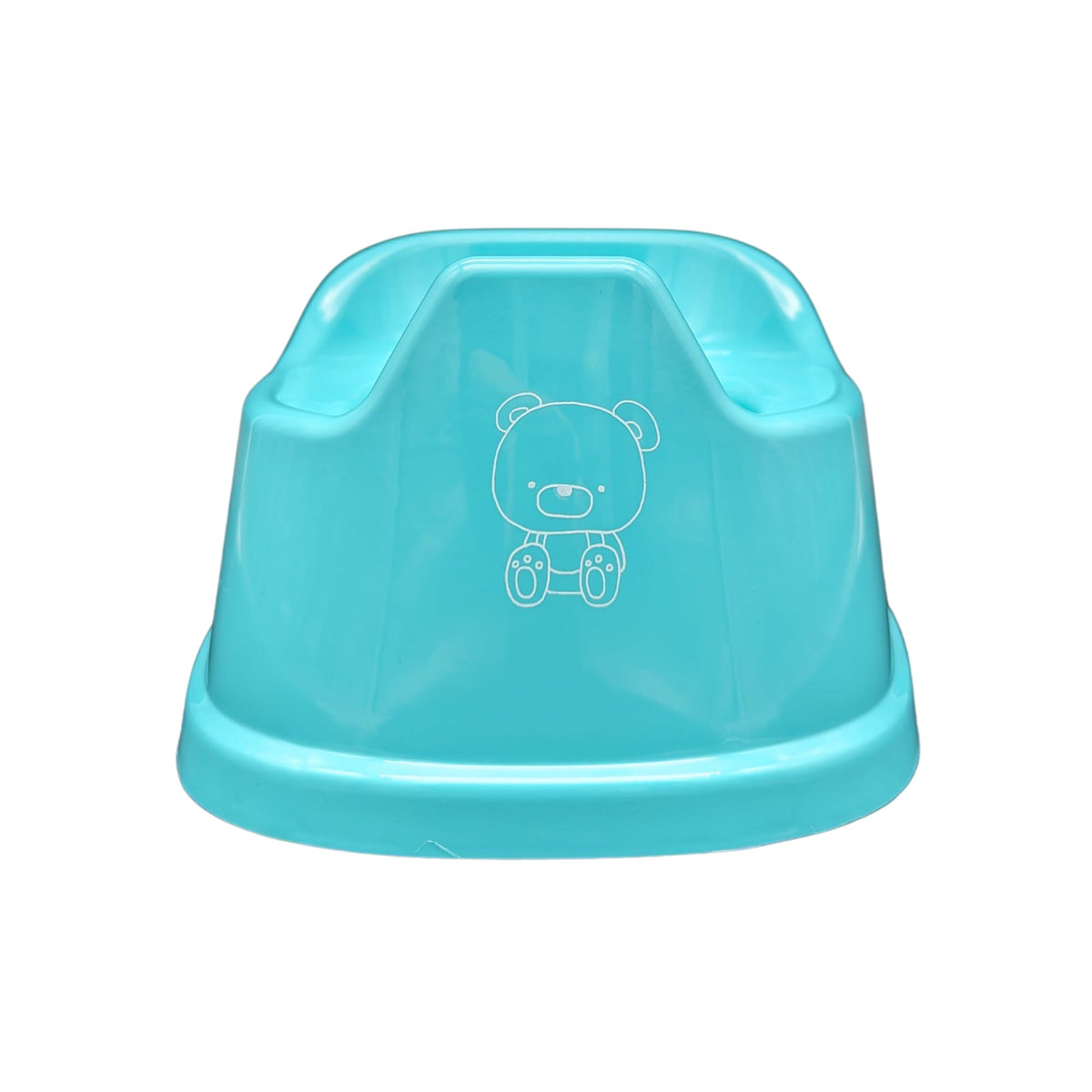 The Baby Potty - Mini orinal | Entrenamiento temprano | Comunicación de eliminación | Portátil y ligero | Promueve la independencia | Inodoro de entrenamiento infantil (turquesa)