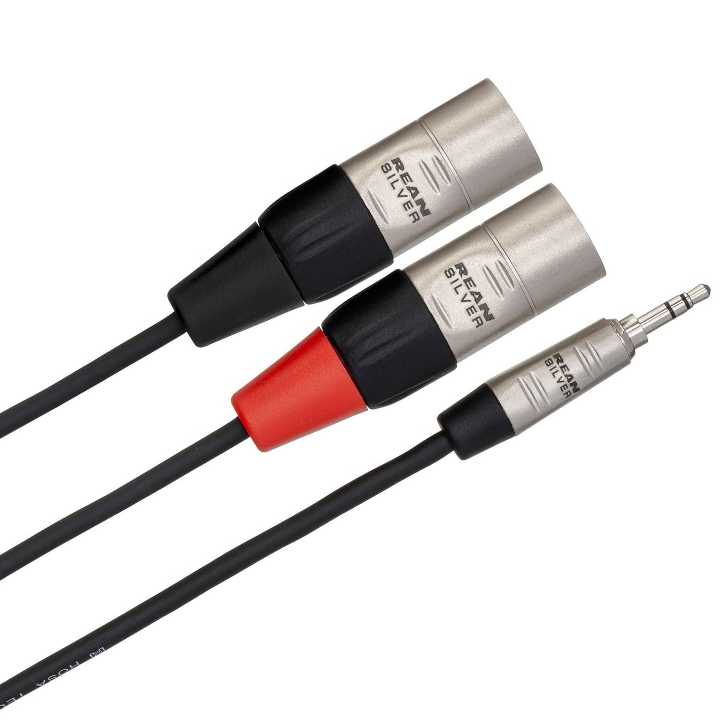 Hosa HMX-010Y Pro - Cable de ruptura estéreo TRS macho a doble XLR macho - 10 pies