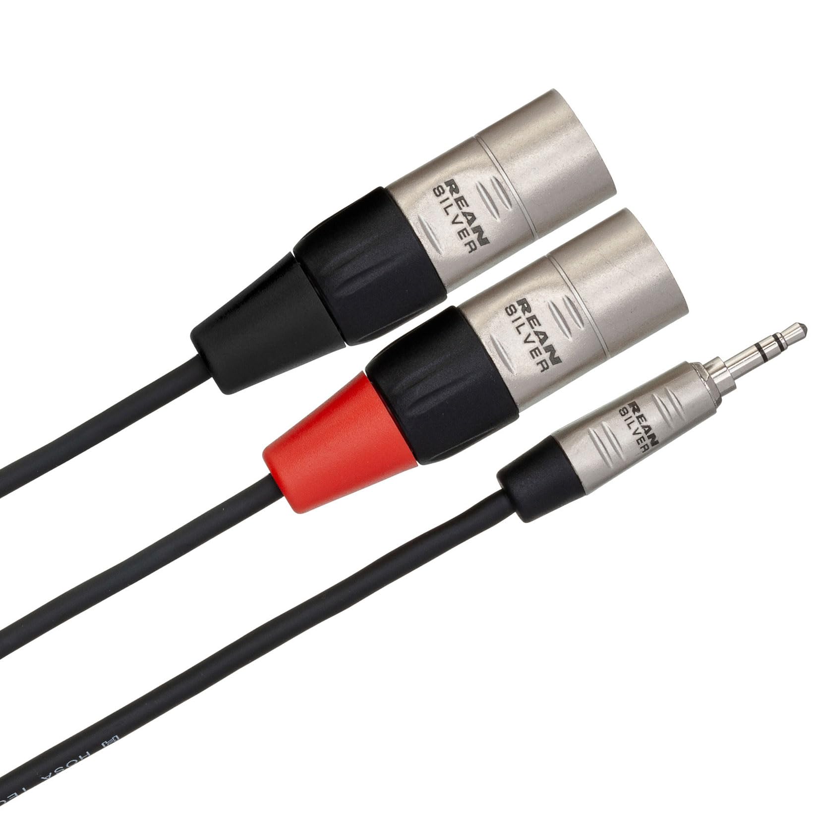 Hosa HMX-010Y Pro - Cable de ruptura estéreo TRS macho a doble XLR macho - 10 pies
