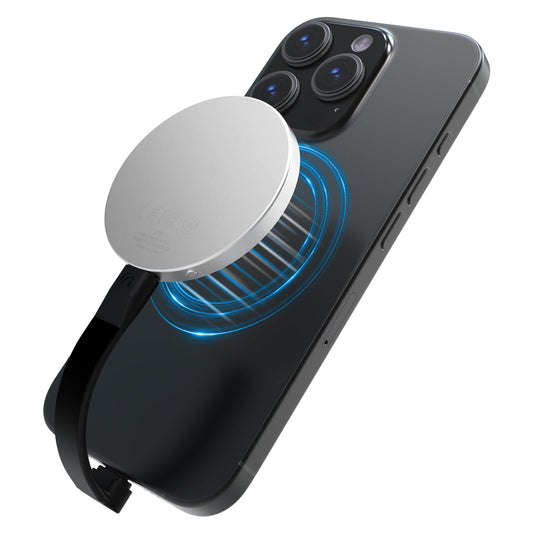 Disco Duro Portátil Aiffro PSSD 1 TB Magnético para iPhone MagSafe con Alta Velocidad 2000 MB/s y Conectividad USB-C 3.2 Gen 2x2 20 Gbps