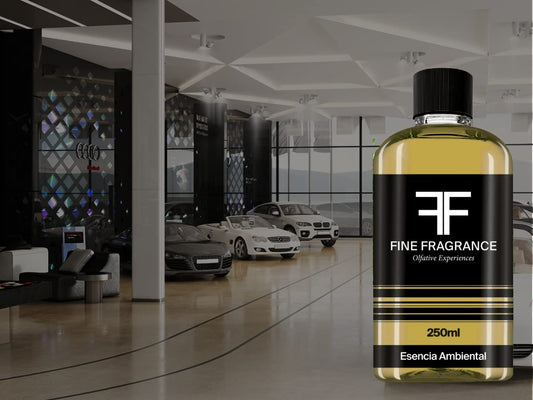 Fine Fragrance, esencia ambiental profesional para difusores y aromaterapia, aroma Luxury Car Agency, 250 ML