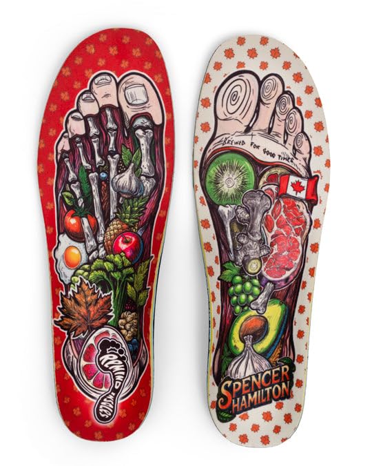 Plantillas Remind Spencer Hamilton Gnar Foot Comodidad Ligera para Hombre 9-9.5