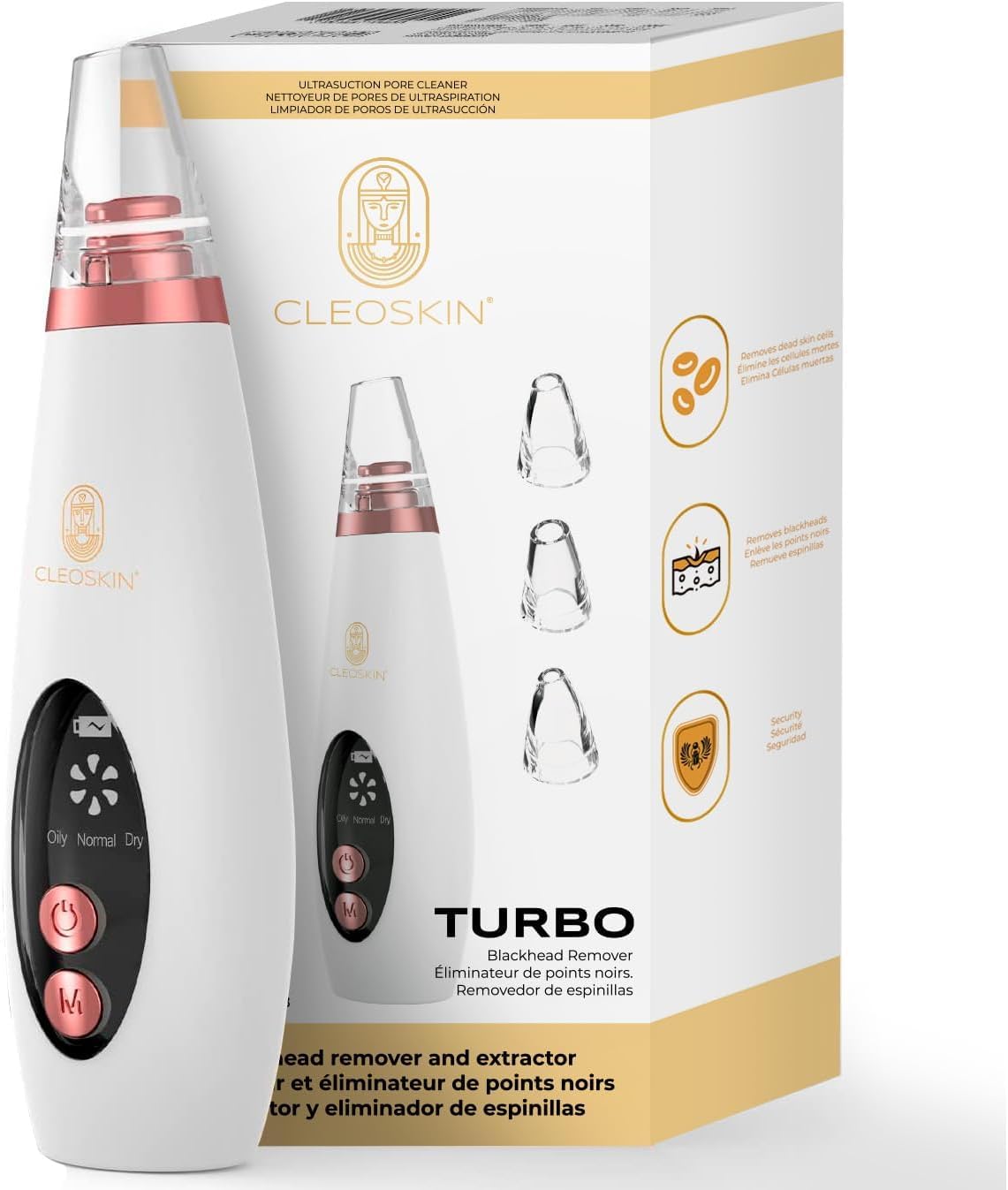 CLEOSKIN Turbo Removedor De Espinillas Limpiador Poros