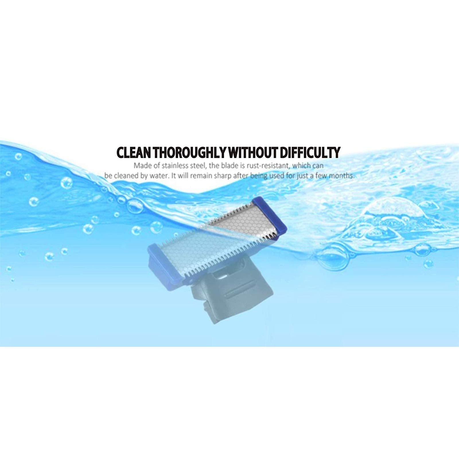 Cabezales de repuesto Microtouch Solo compatibles con afeitadora recargable Microtouch Solo para hombre (6 unidades)
