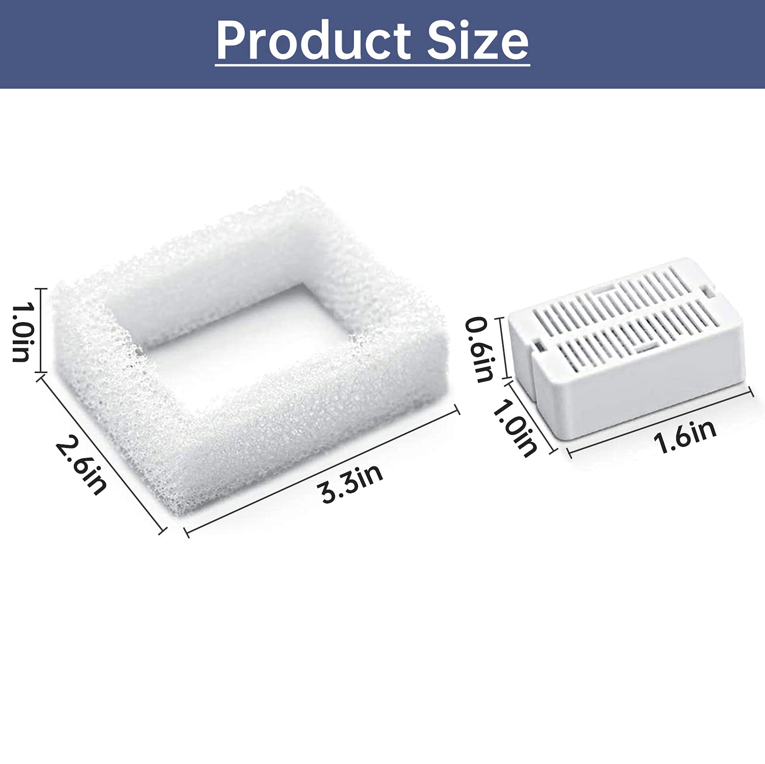 Filtro de fuente de agua para gatos (8 + 2 unidades)