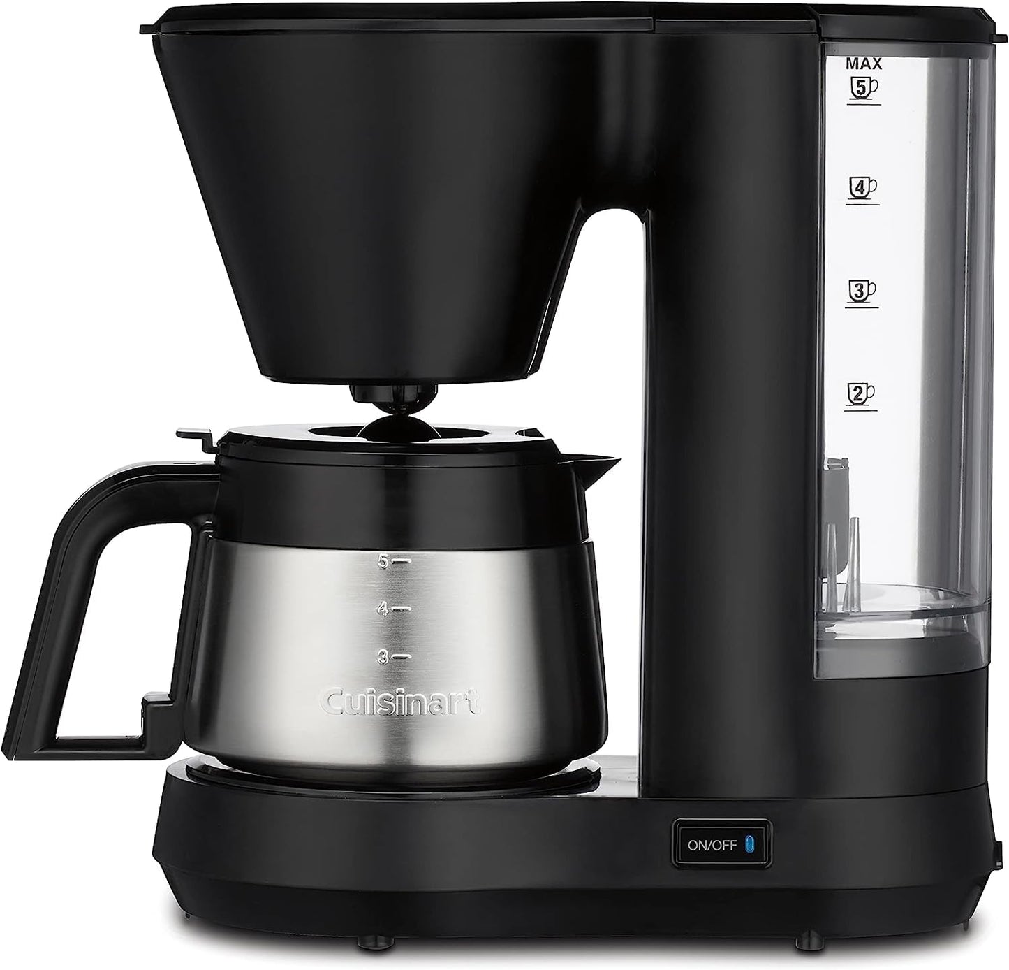 Cafetera 5 tazas Jarra acero Cuisinart