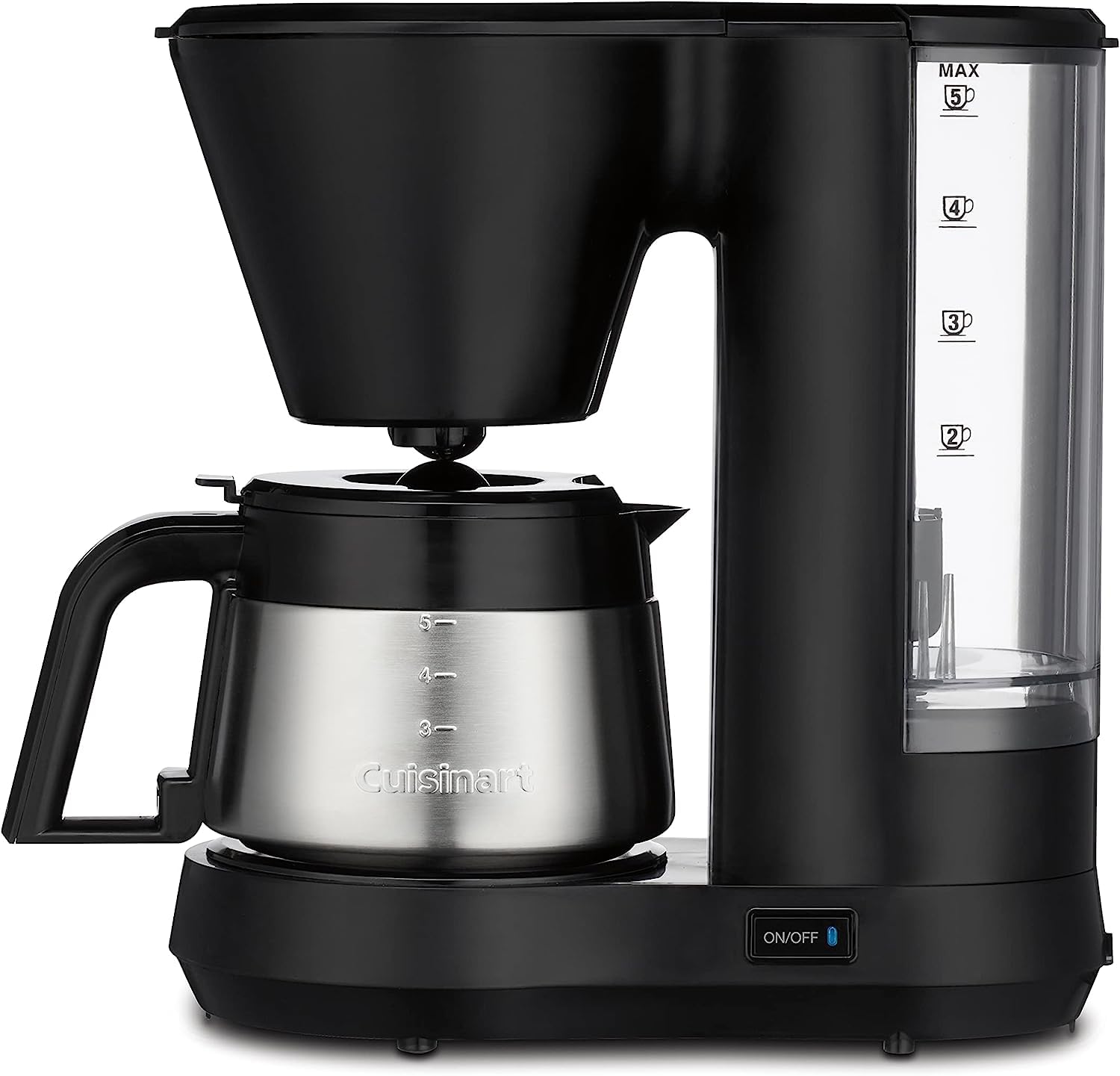 Cafetera 5 tazas Jarra acero Cuisinart