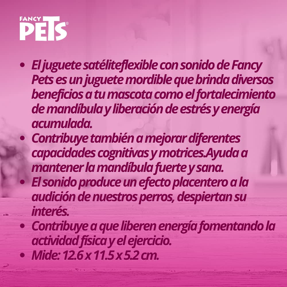 Juguete Satélite Sound Fancy Pets Chico para Perro