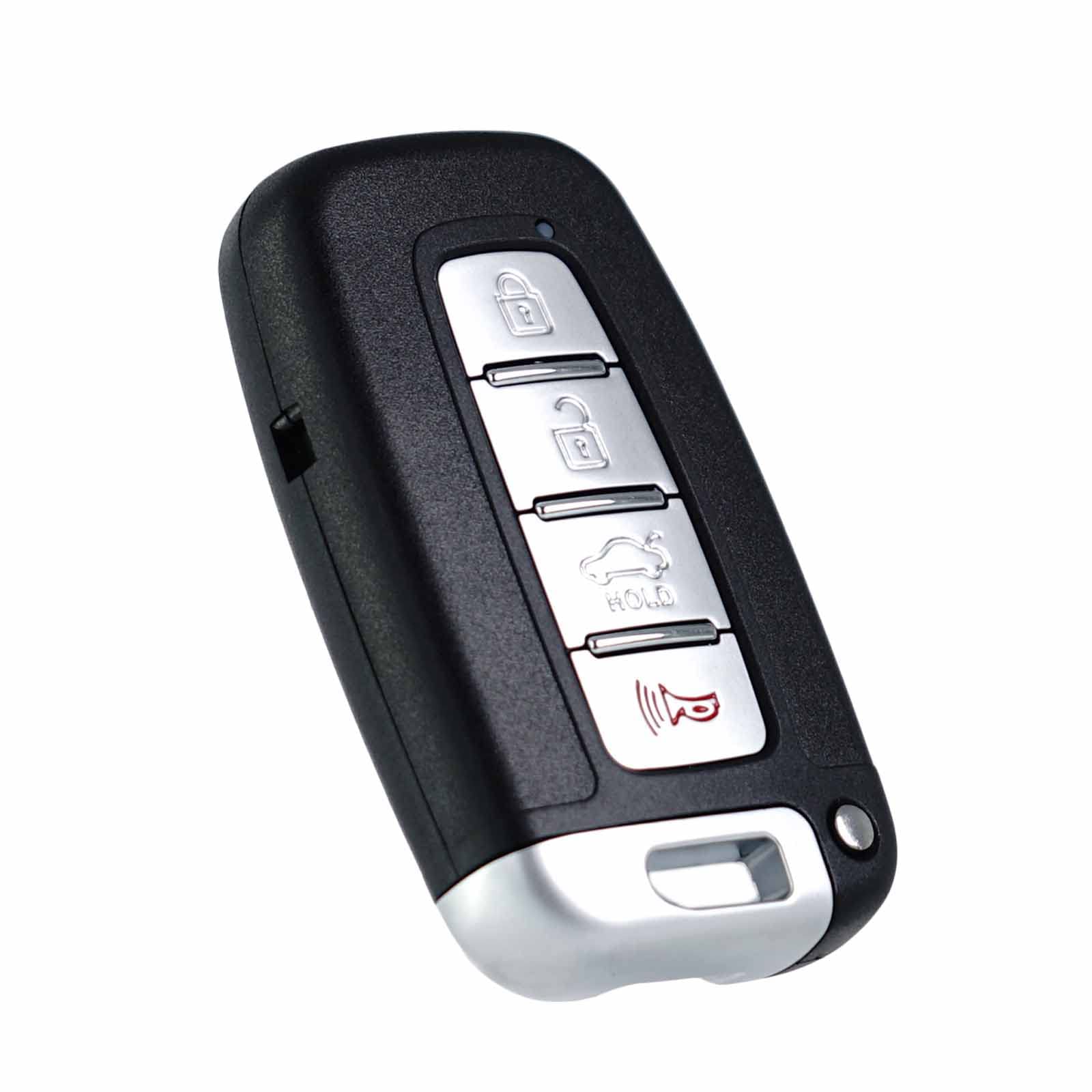 SUPALAND - Llavero de repuesto para Hyundai Sonata Genesis 2010 2011 2012 2013 2014 Azera Equus Kia Optima 2009-2013 Ria Sorento Forte Borrego Control remoto inteligente de entrada sin llave