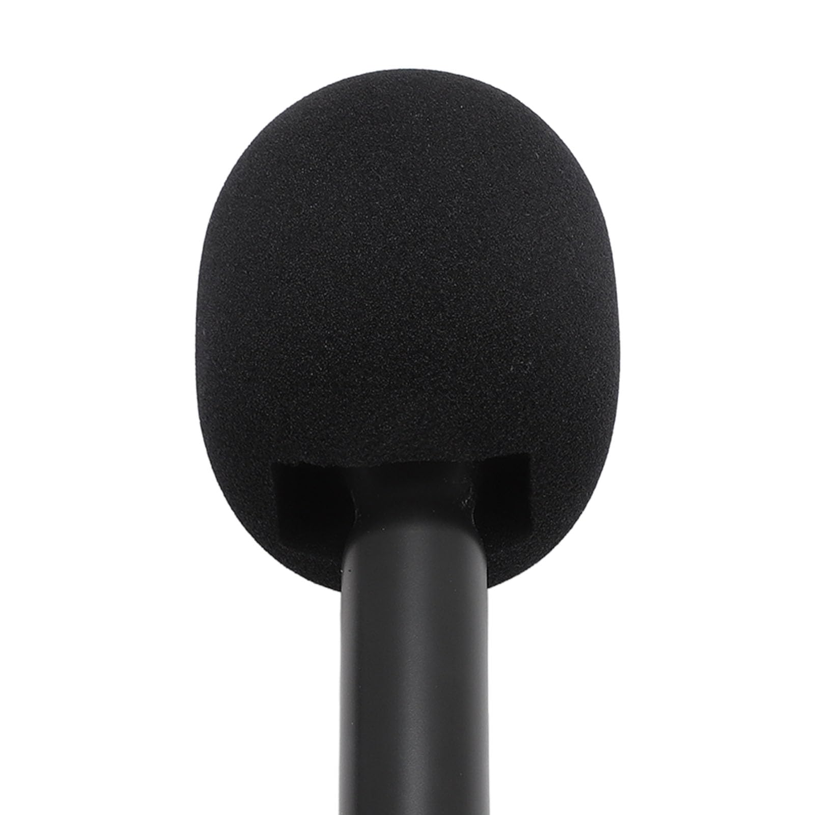 Adaptador de Micrófono Inalámbrico Dpofirs Negro Ligero para Entrevista