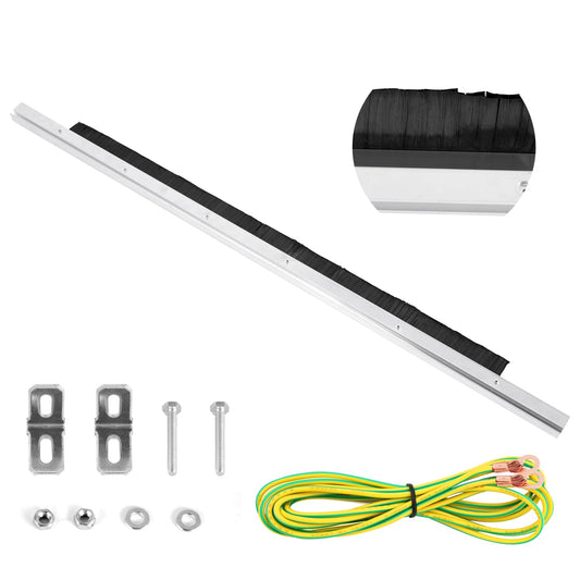 YUCHENGTECH Cepillo antiestático Eliminador electrostático para impresión industrial película plástica (1 m)