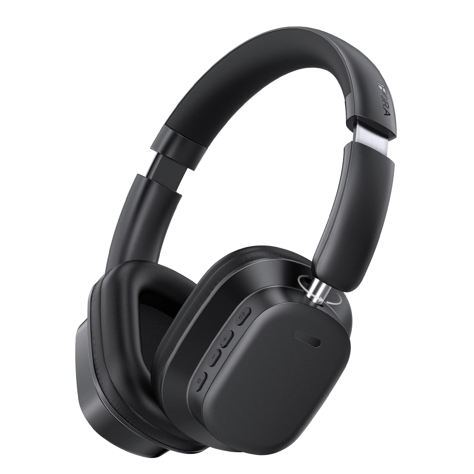 Audífonos Inalámbricos 1 Hora Negro con 100Hrs de Reproducción y 3 EQ Modos Musical Plegables Bluetooth 5.3