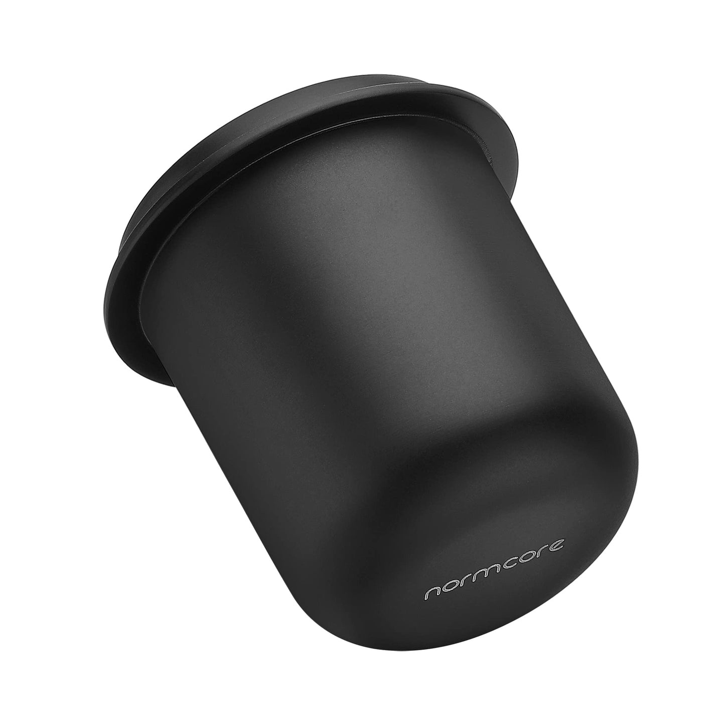 Taza Dosificadora Normcore Negro Acero Inoxidable 304 Versión Alta para Café Espresso