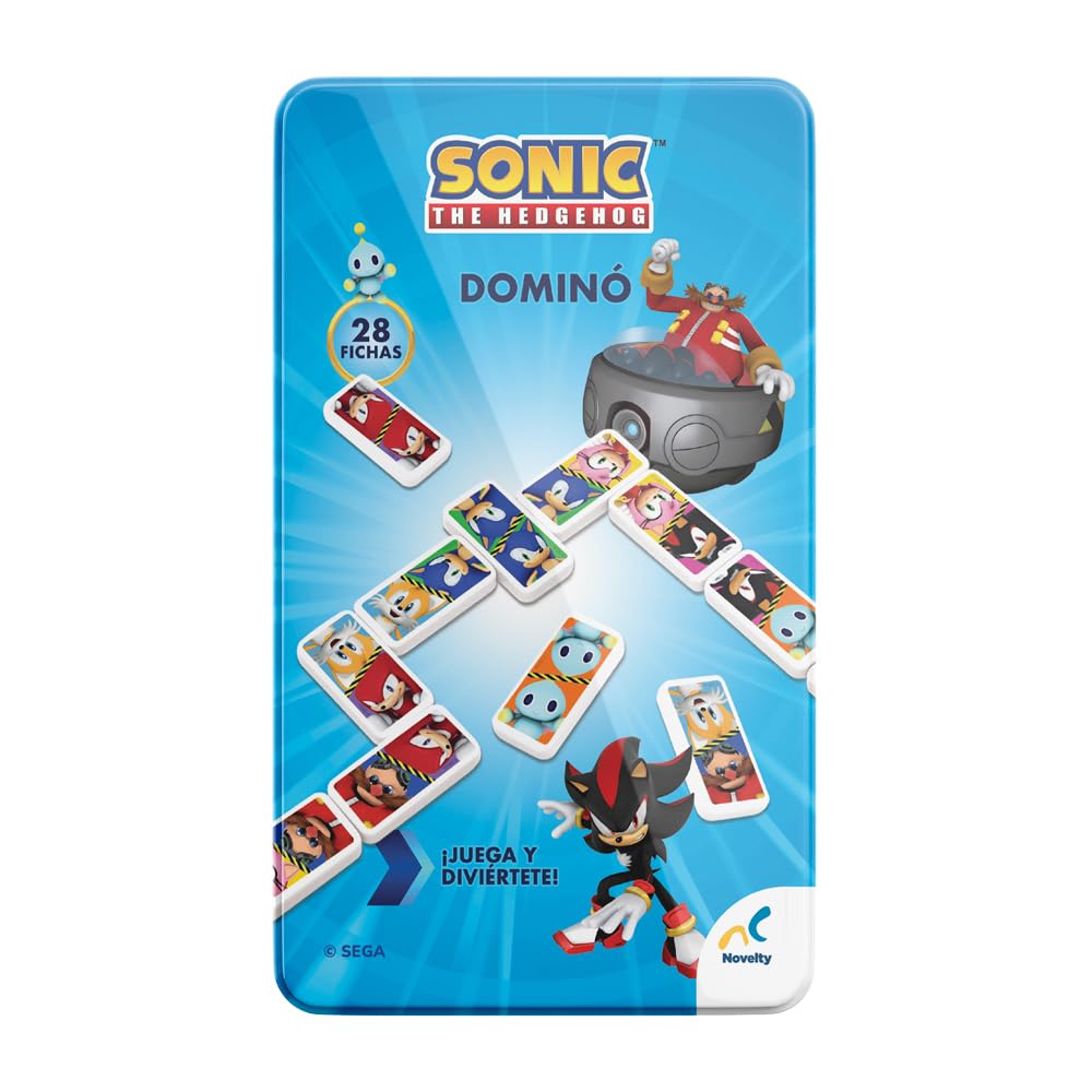 Dominó Novelty Corp Azul Tin Sonic