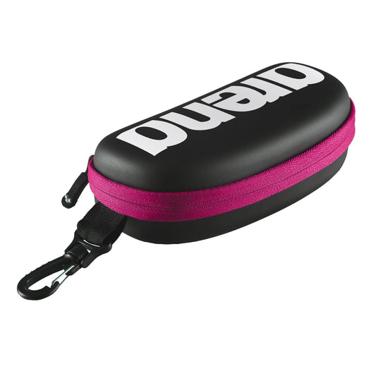 Arena Goggles Natación Goggle Case única, Negro/ Rosa