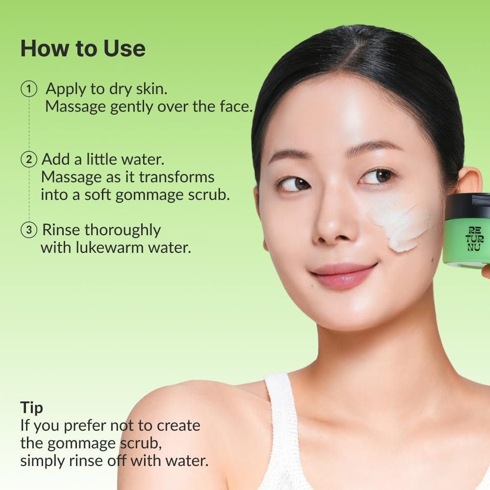 Returnu Pore Shooter Gommage Cleansing Balm