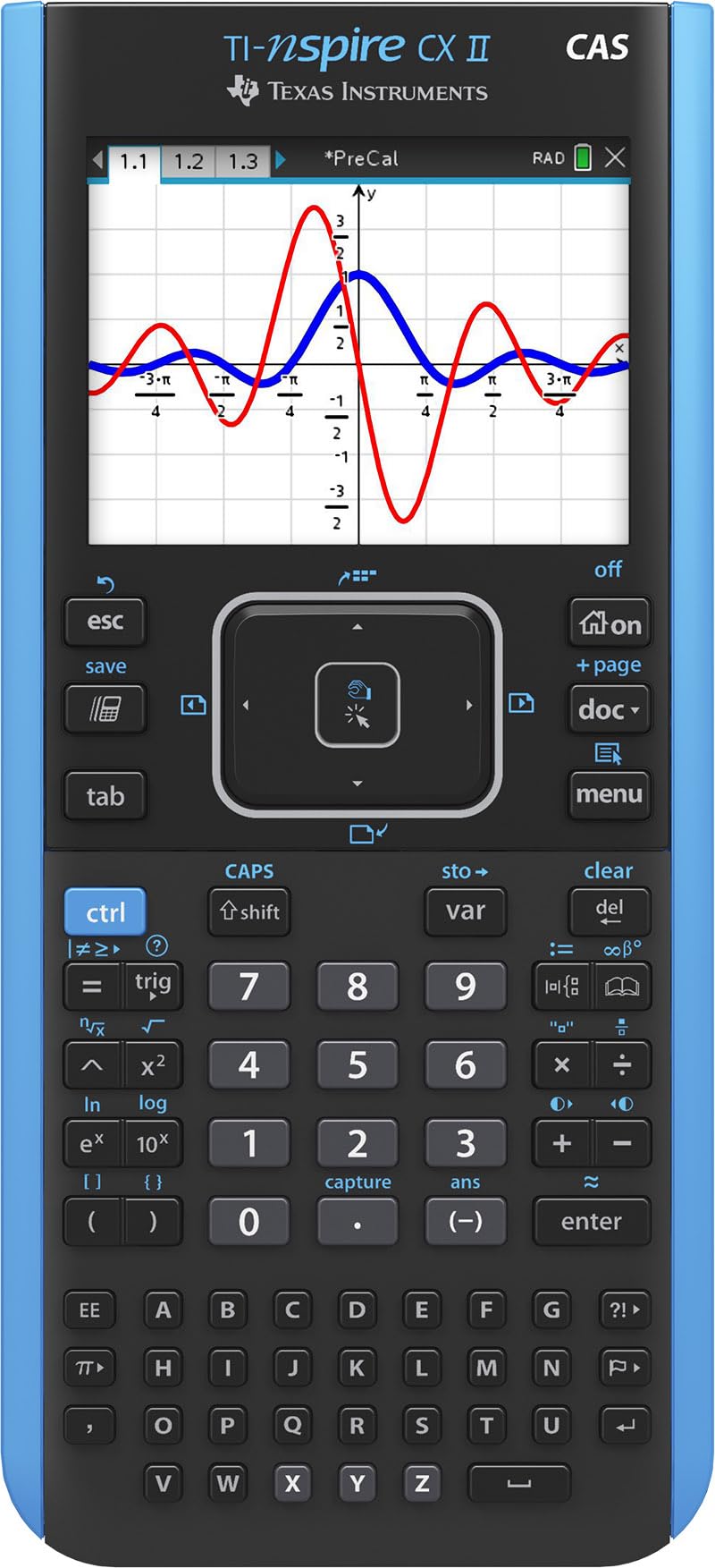 Texas Instruments TI-Nspire CX II CAS calculadora gráfica a Color