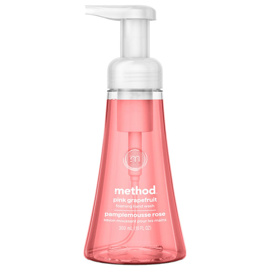 Foaming Hand Wash, Pink Grapefruit, 10 oz