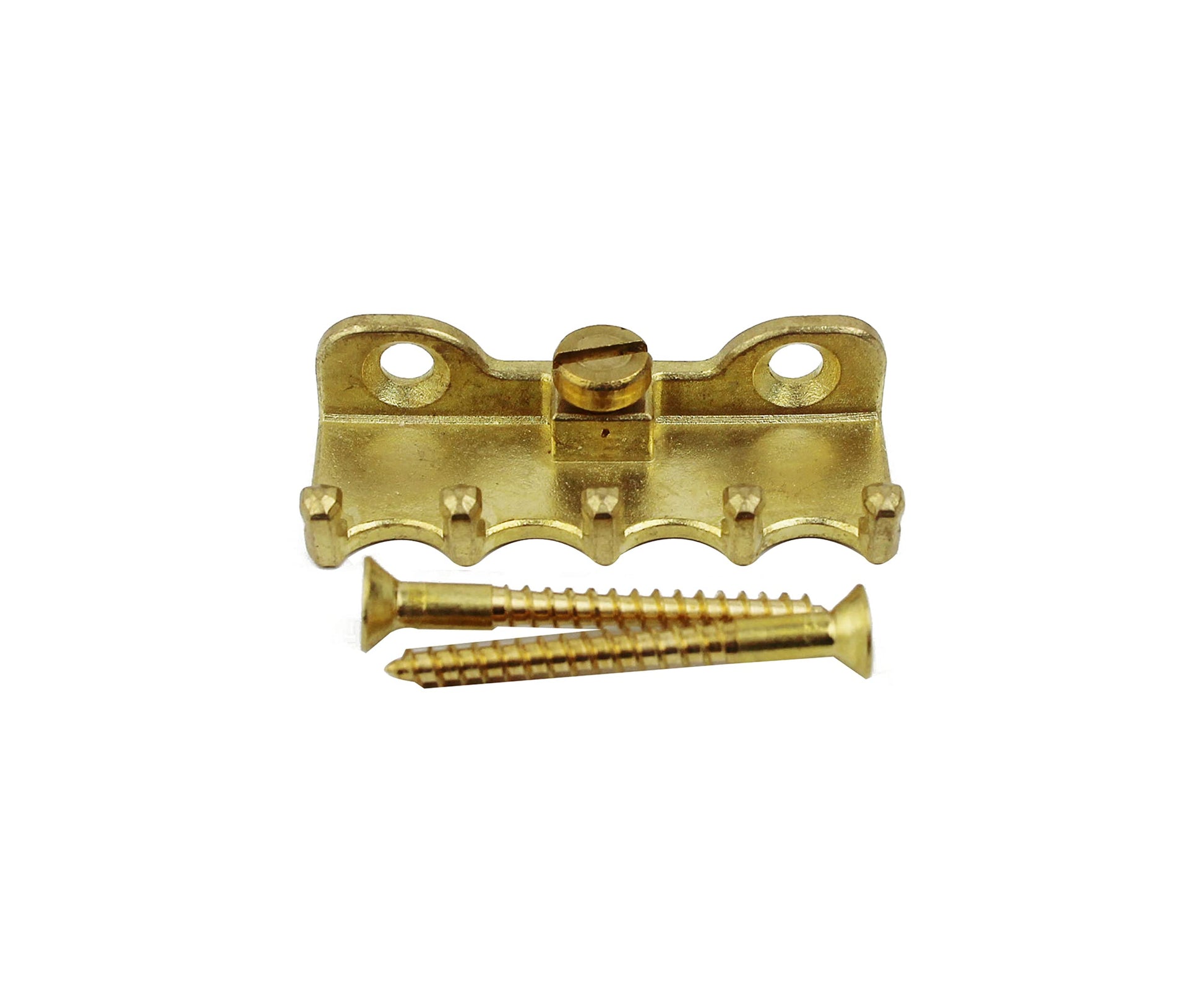 Guyker Pinza de resorte para guitarra eléctrica, gancho completo de latón macizo con tornillo