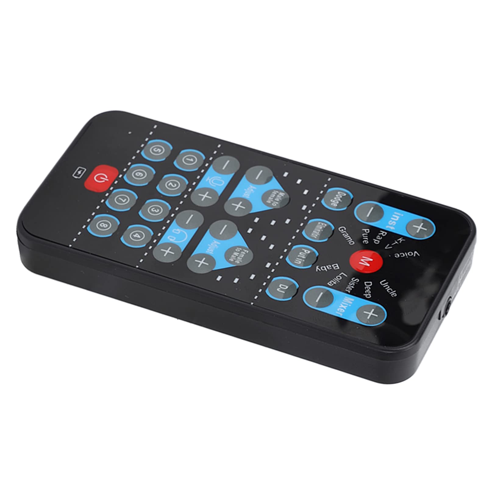 Cambiador de Voz, Micrófono de Mano Cambiador de Voz Disfrazador, Mini Dispositivo Portátil Cambiador de Voz Máquina de Efectos de Sonido Tablero Mezclador para Juegos Grabación Streaming en Vivo