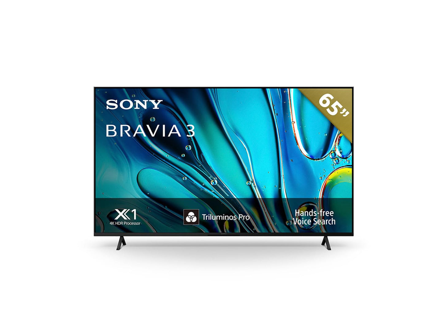 Pantalla Sony BRAVIA 3 65 Pulgadas 4K HDR Google TV Serie S30