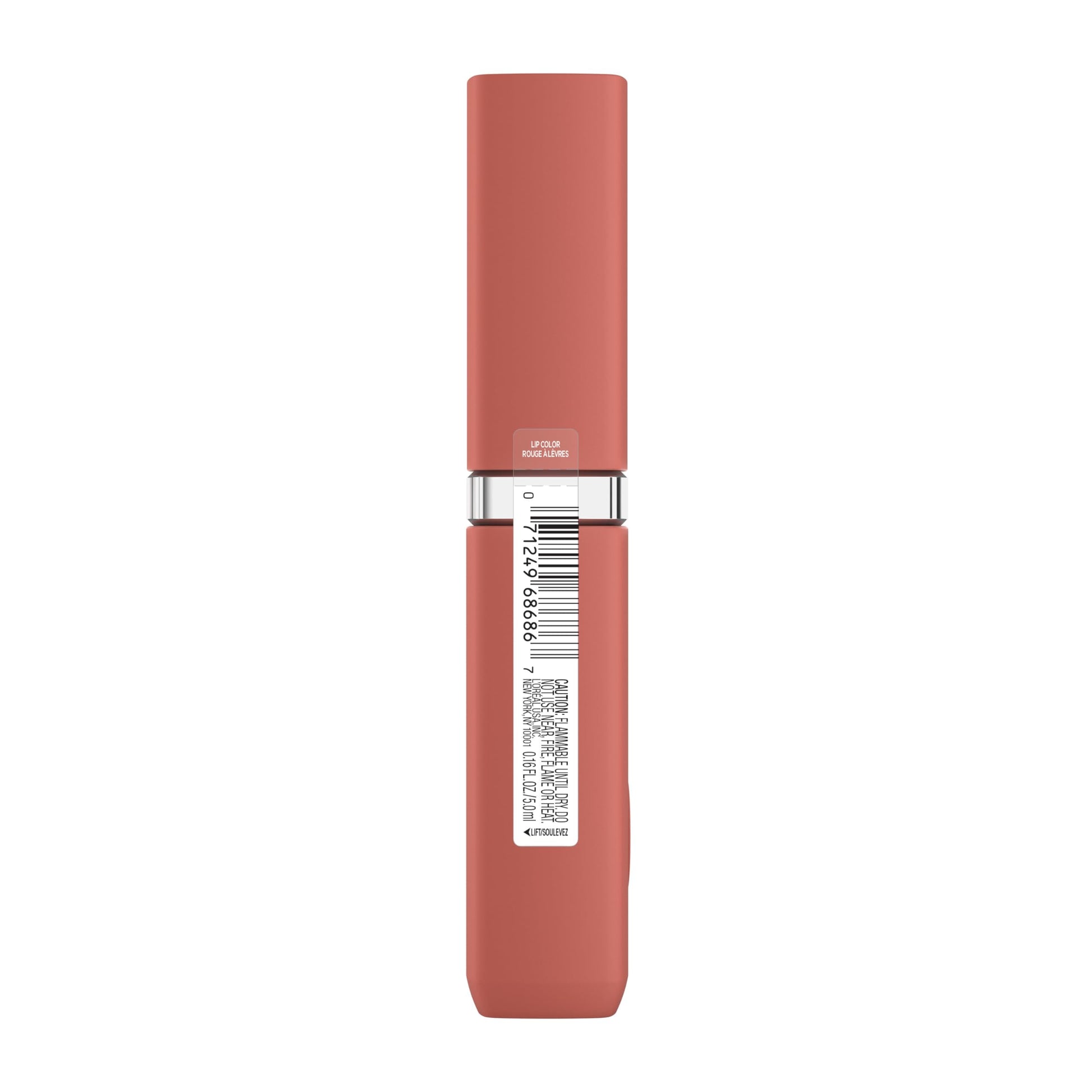 L'Oréal Paris, Infallible Matte Resistance Nudes, Labial Líquido Mate Larga Duración 16hr, Color Intenso con Ácido Hialurónico, Tono Rose Heat 630, 5ml