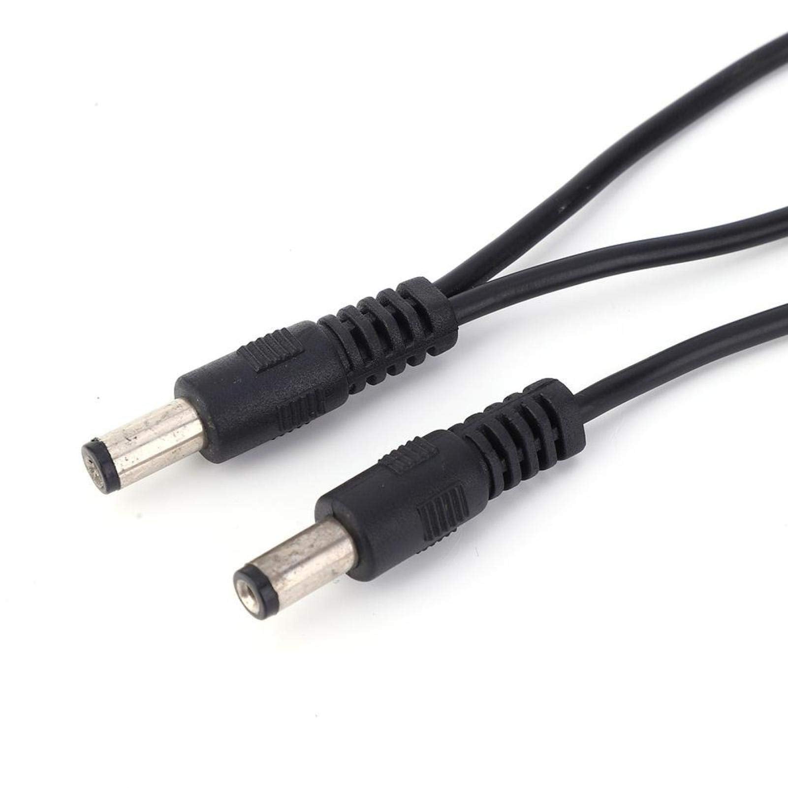 Fybida Adaptador Recto Daisy Chain OD09 1 a 6 para Adultos para Guitarra eléctrica Cables adaptadores