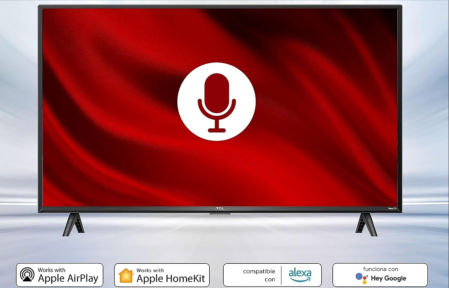 TCL Television de 32 Pulgadas Serie 4 Class 720p LED Smart TV Frecuencia de Actualización 60Hz Compatible con Alexa y Google Assistant (Reacondicionado)