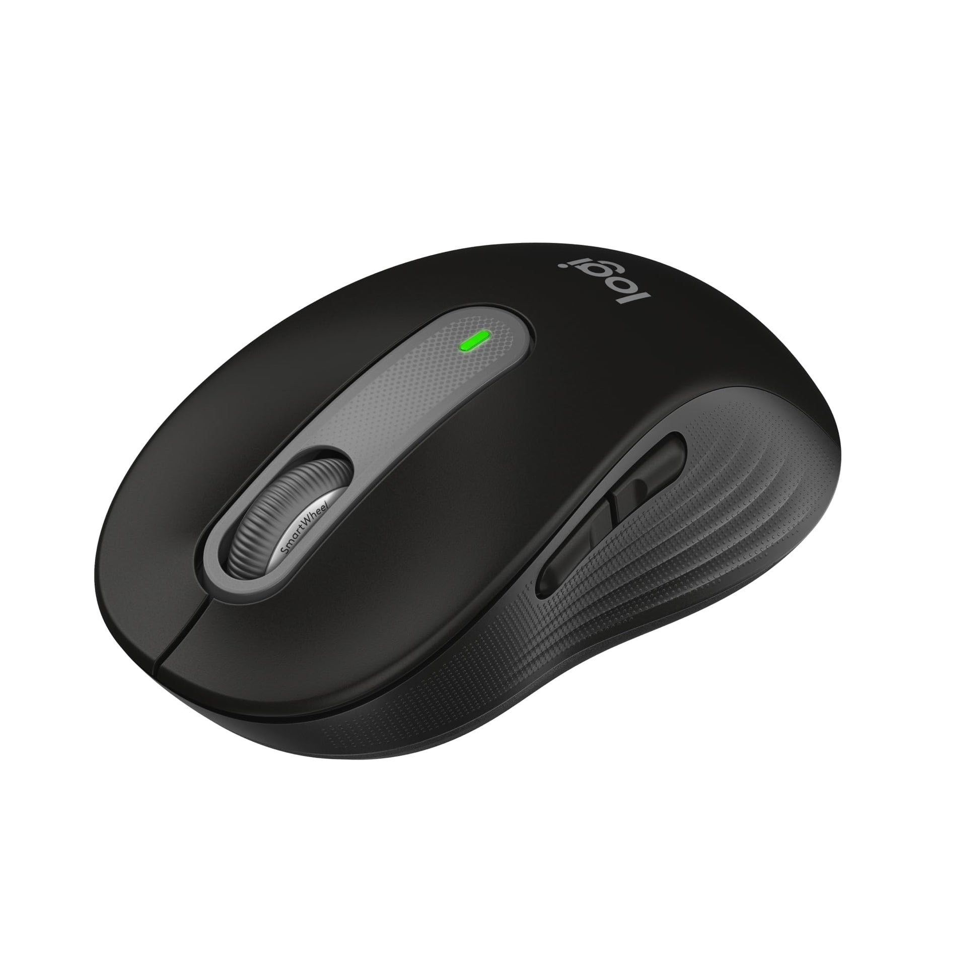 Logitech Signature M650 Mouse inalámbrico - para Manos pequeñas y Medianas, 2 años de batería, Clicks silenciosos, Botones Personalizables, Bluetooth, PC/Mac/multidispositivo/Chromebook - Grafito