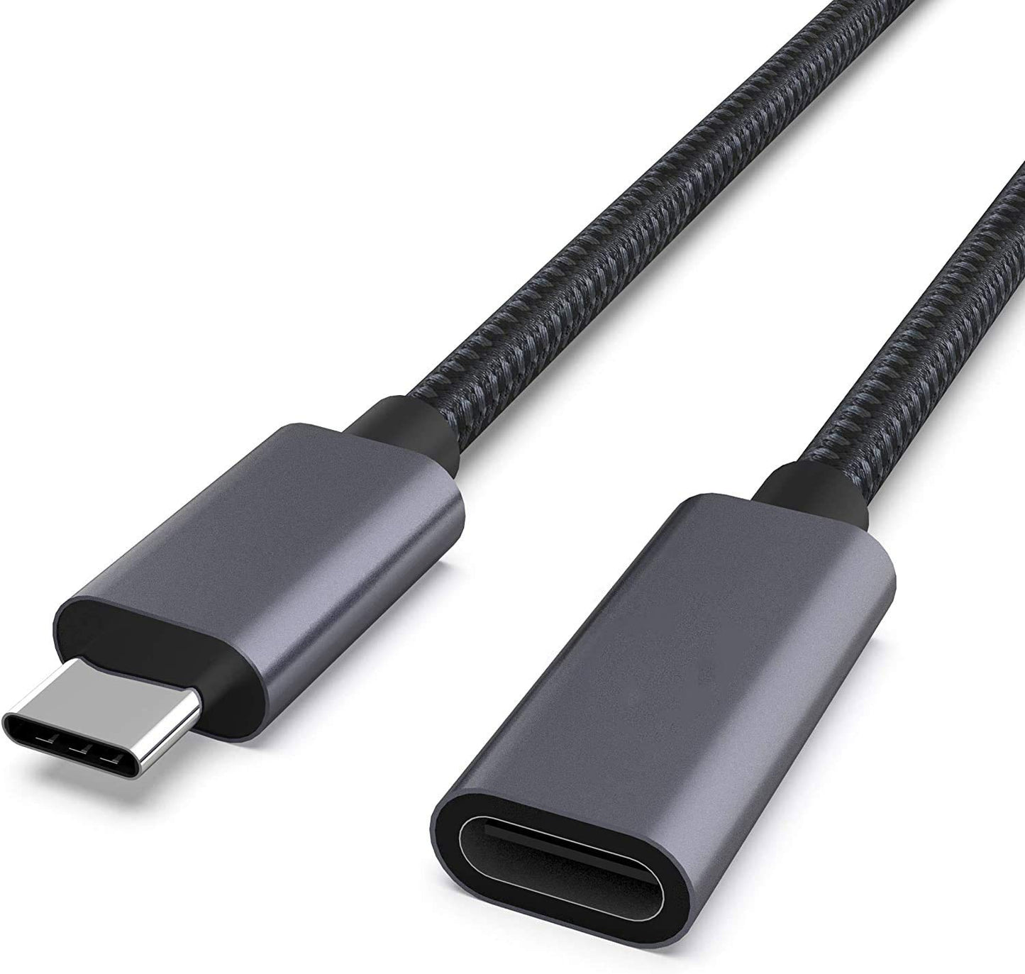 Cable de Extensión USB C NDOOL Negro Carga Rápida y Transferencia Datos 0.5M