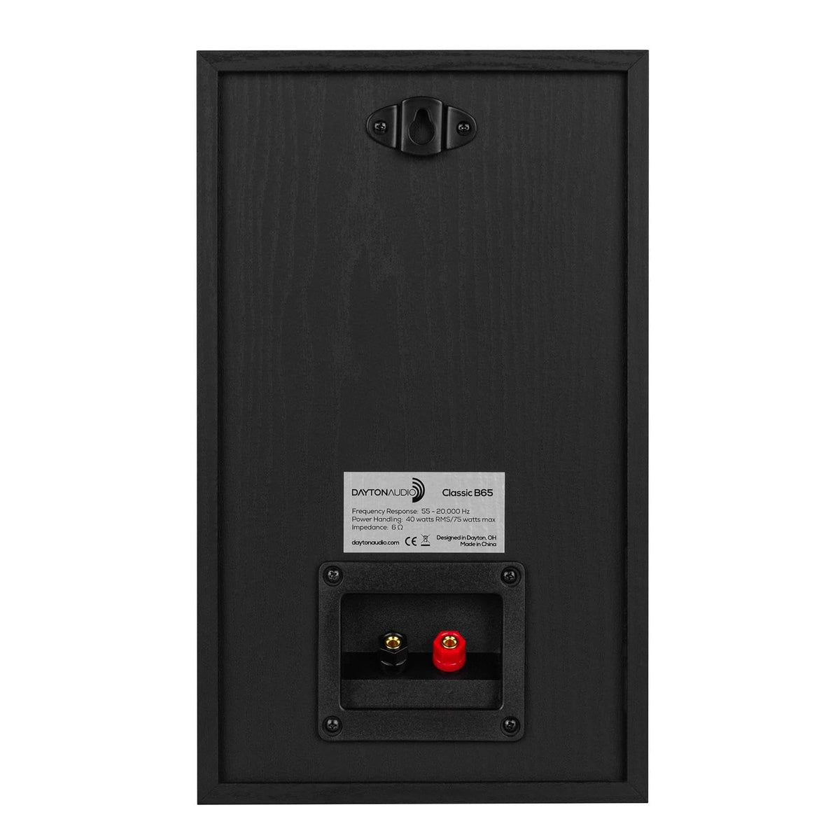 Par de Altavoces Dayton Audio Classic Negro para Estantería