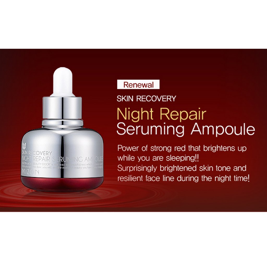 [MIZON] Night Repair Seruming Ampoule 30ml (1.01 fl.oz.)