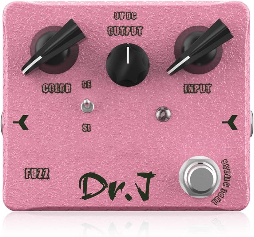 Pedal de Fuzz JOYO Dr.J Series D56 Clásico y Moderno para Efecto de Guitarra Eléctrica Edición de Alta Gama