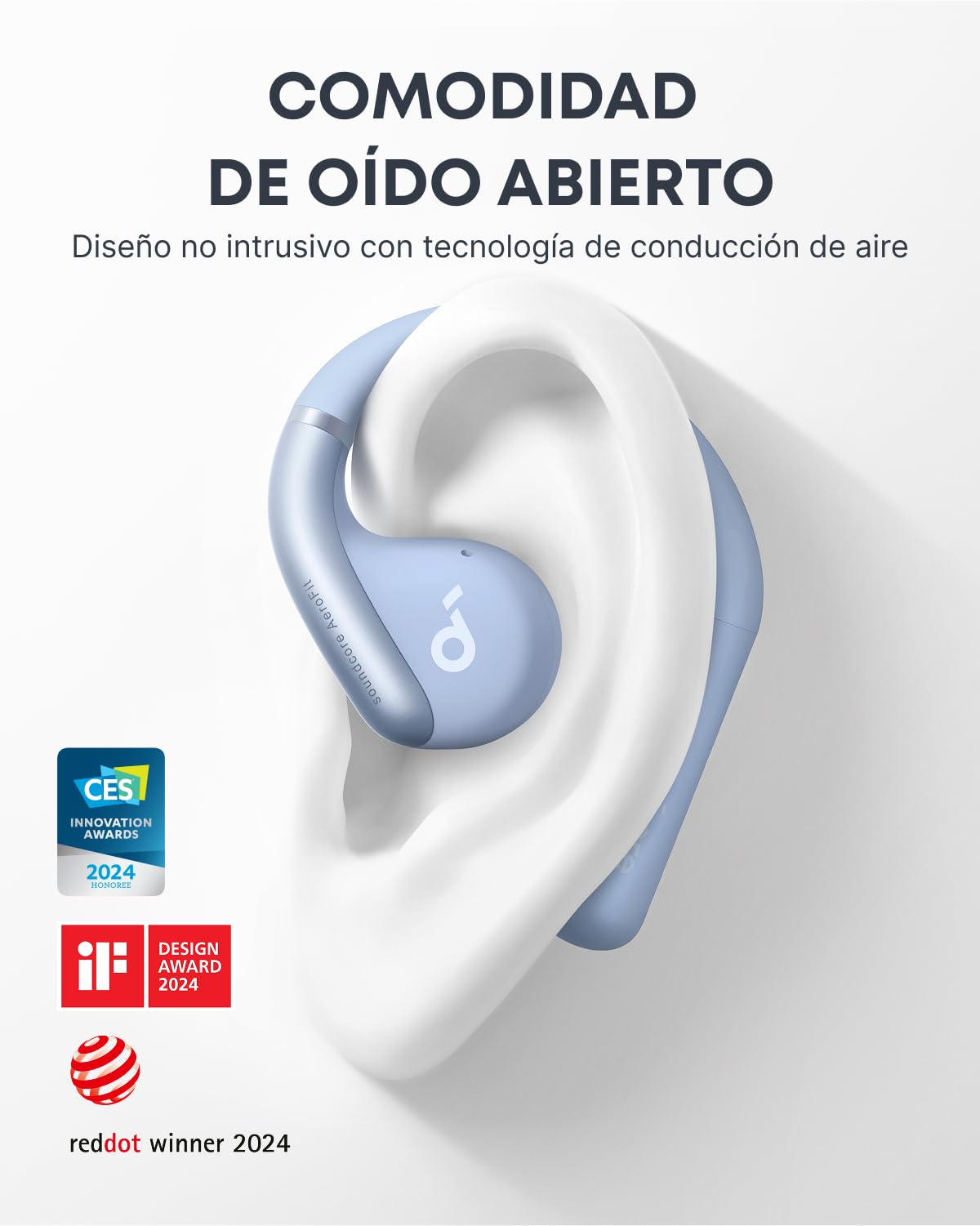 Audífonos AeroFit Soundcore by Anker de Oído Abierto
