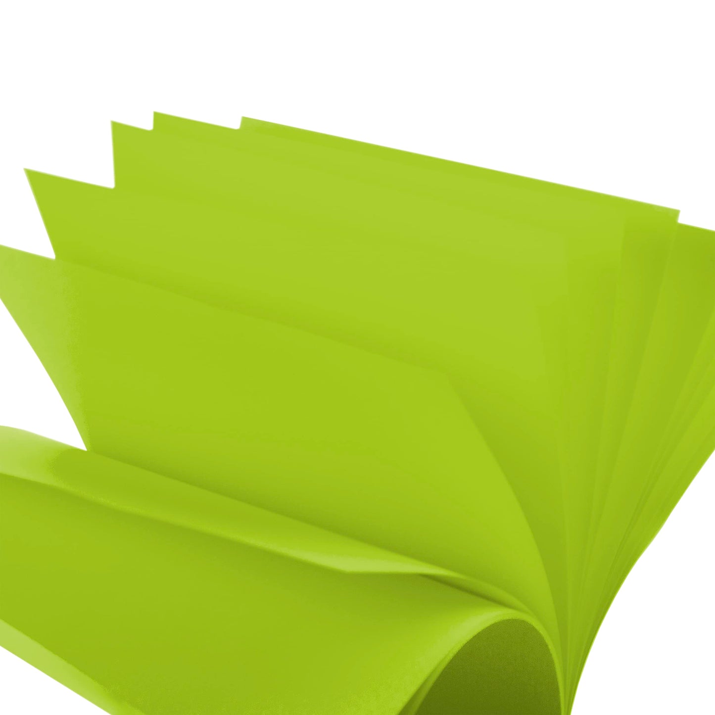 JAM PAPER Papel de color de 25 libras – 90 g/m² – 8,5 x 11 – verde lima – 50 hojas/paquete
