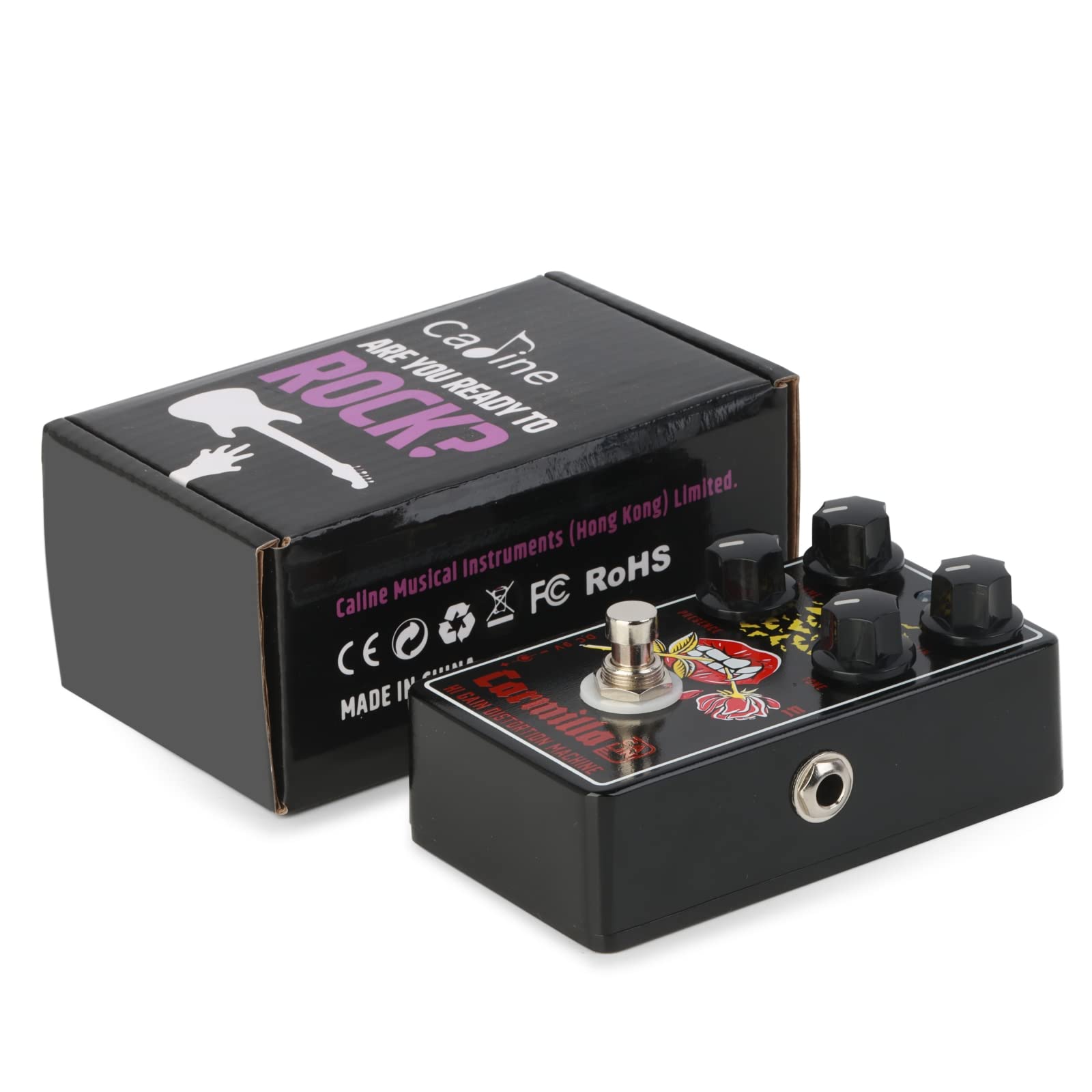 Caline CP-515 Carmilla - Pedal de efecto de guitarra distorsión True Bypass