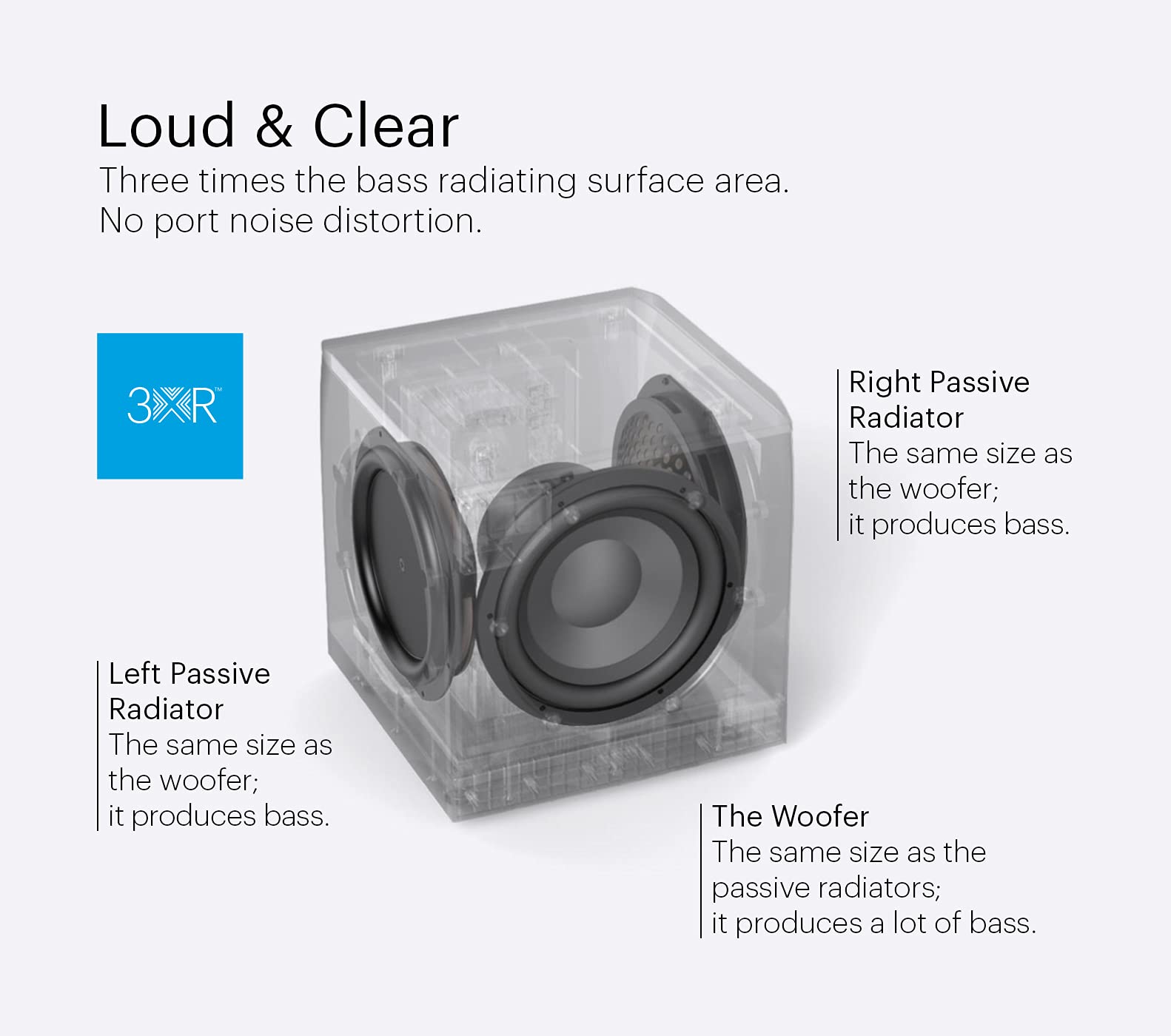 Definitive Technology Descend DN10 Subwoofer de 10 Pulgadas optimizado digitalmente para películas y música, Nueva Arquitectura 3XR, Amplificador de Clase D Pico de 500 W y (2) radiadores de Graves