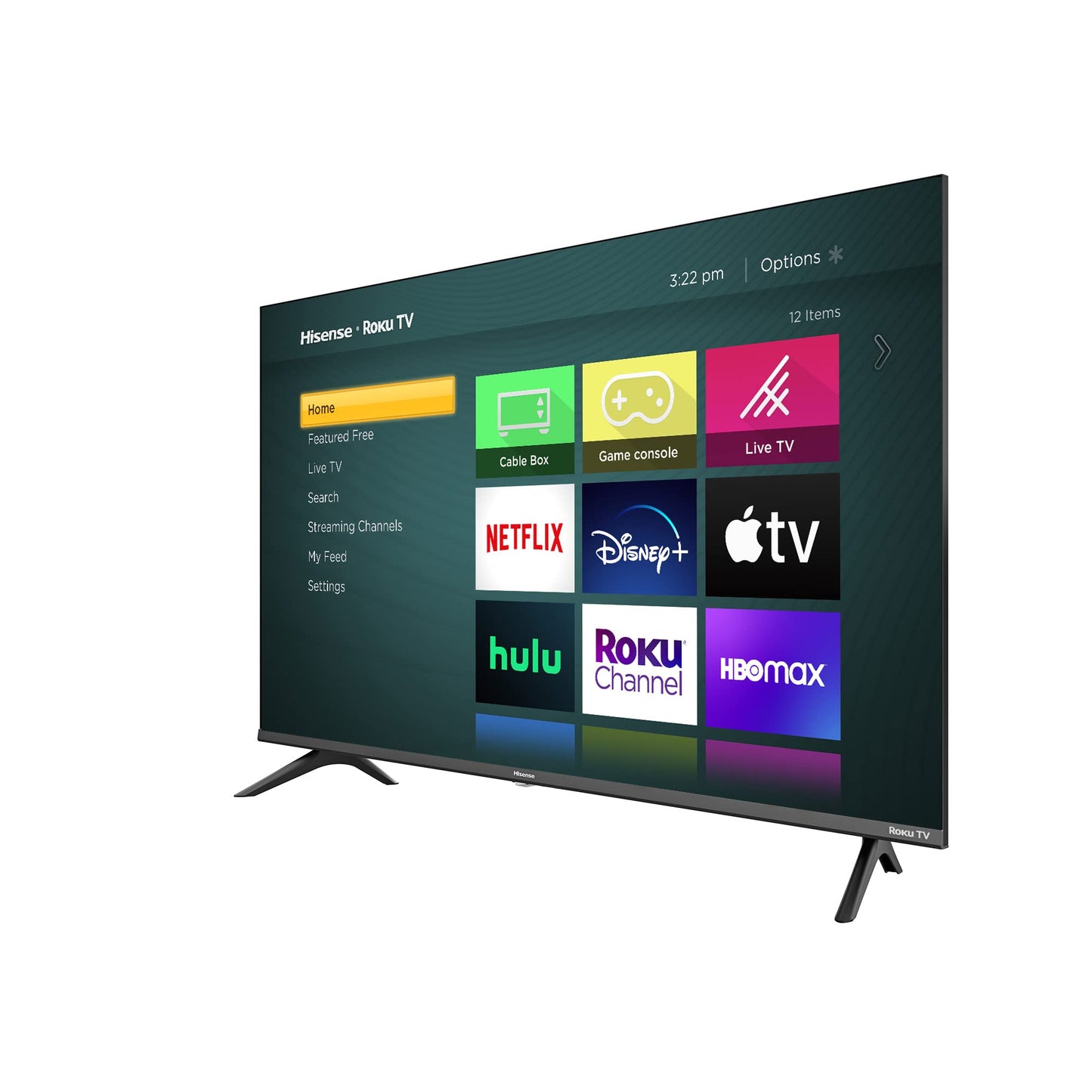 Hisense - Smart TV LED Roku de 43 Pulgadas Clase H4 con Google Assistant y compatibilidad con Alexa (43H4G, Modelo 2021)