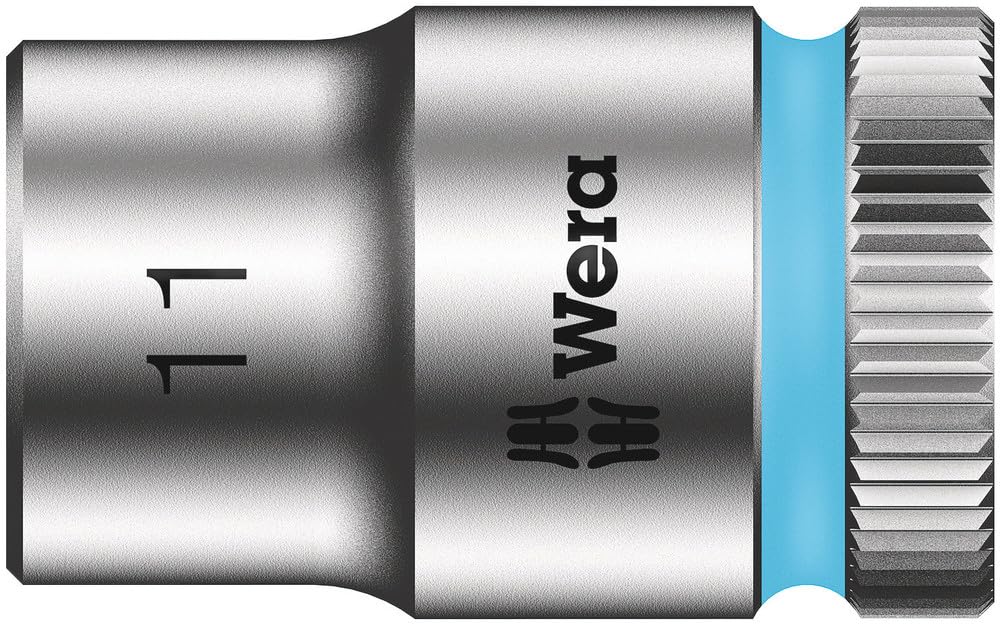 Wera - 5003556001 Zyklop 8790 HMB 3/8 pulgadas, cabeza hexagonal 11 mm x longitud 29 mm
