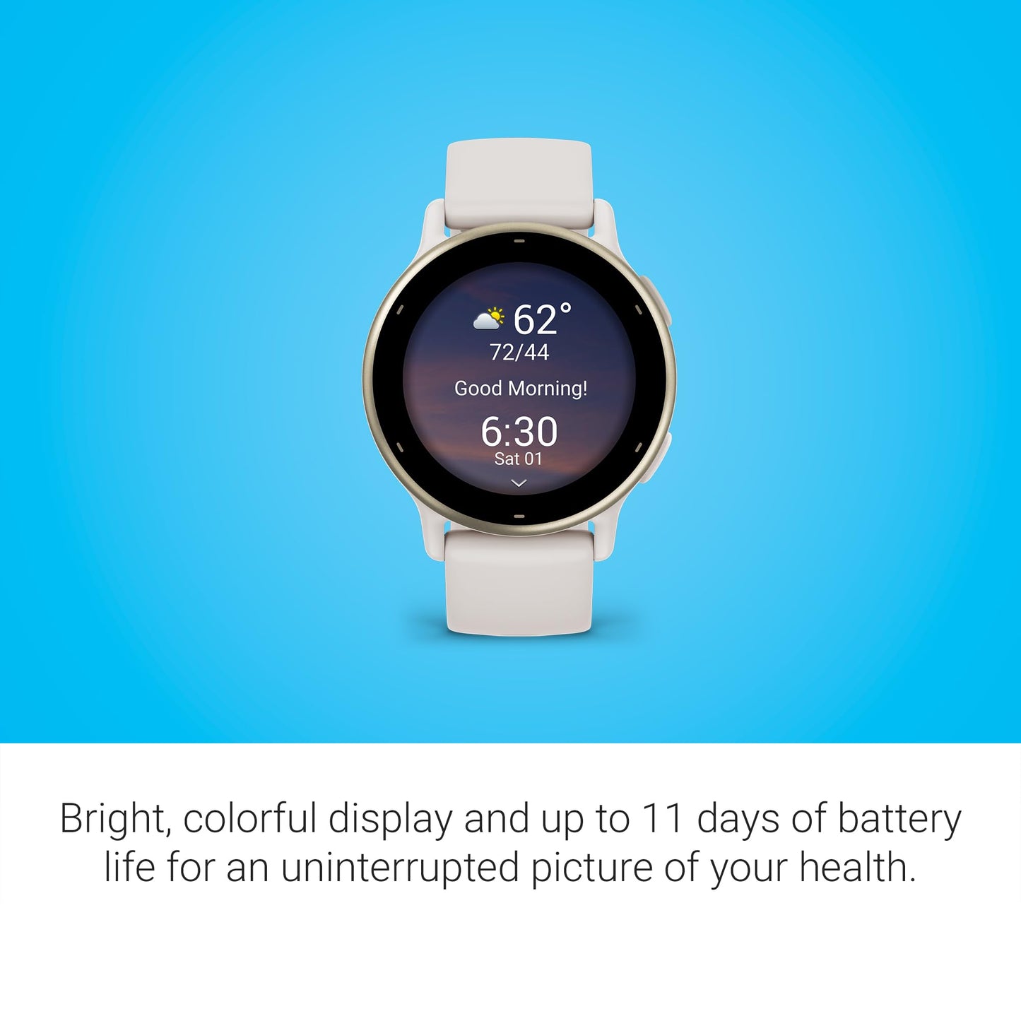 Garmin Vivoactive 5 Ivory/Cream Gold