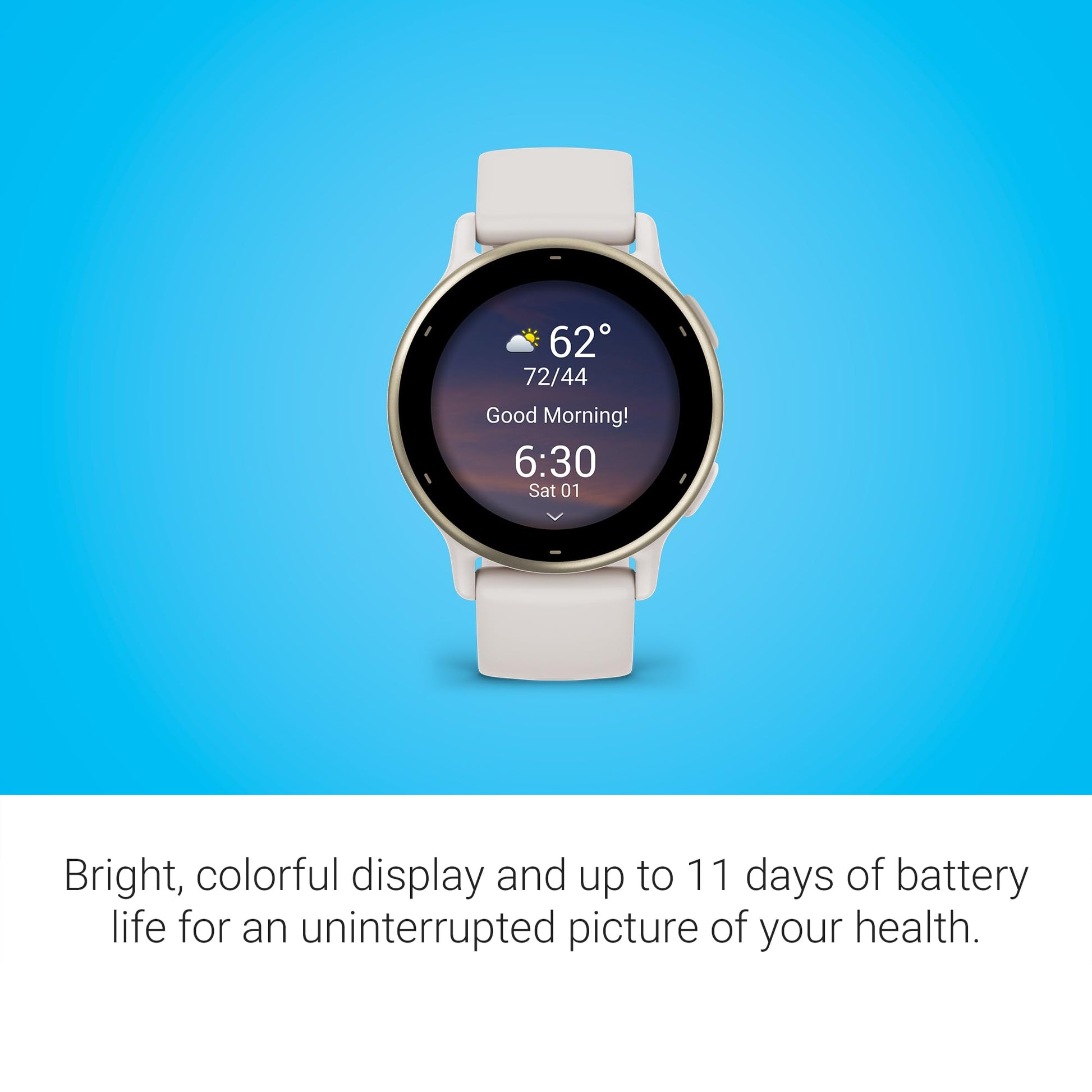 Garmin Vivoactive 5 Ivory/Cream Gold