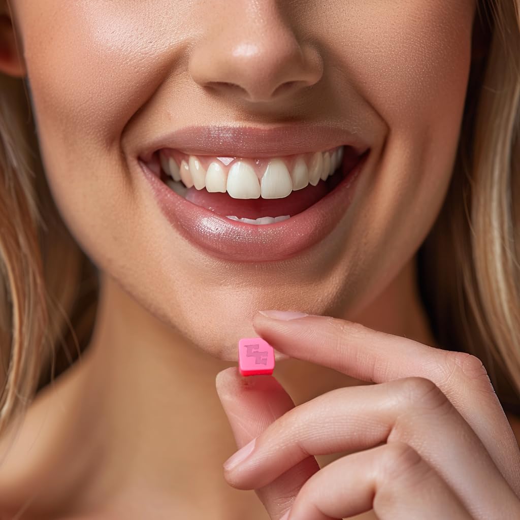 Chew Cubes ChewCubes FITS - 18 libras, 30 unidades, línea de mandíbula atlética