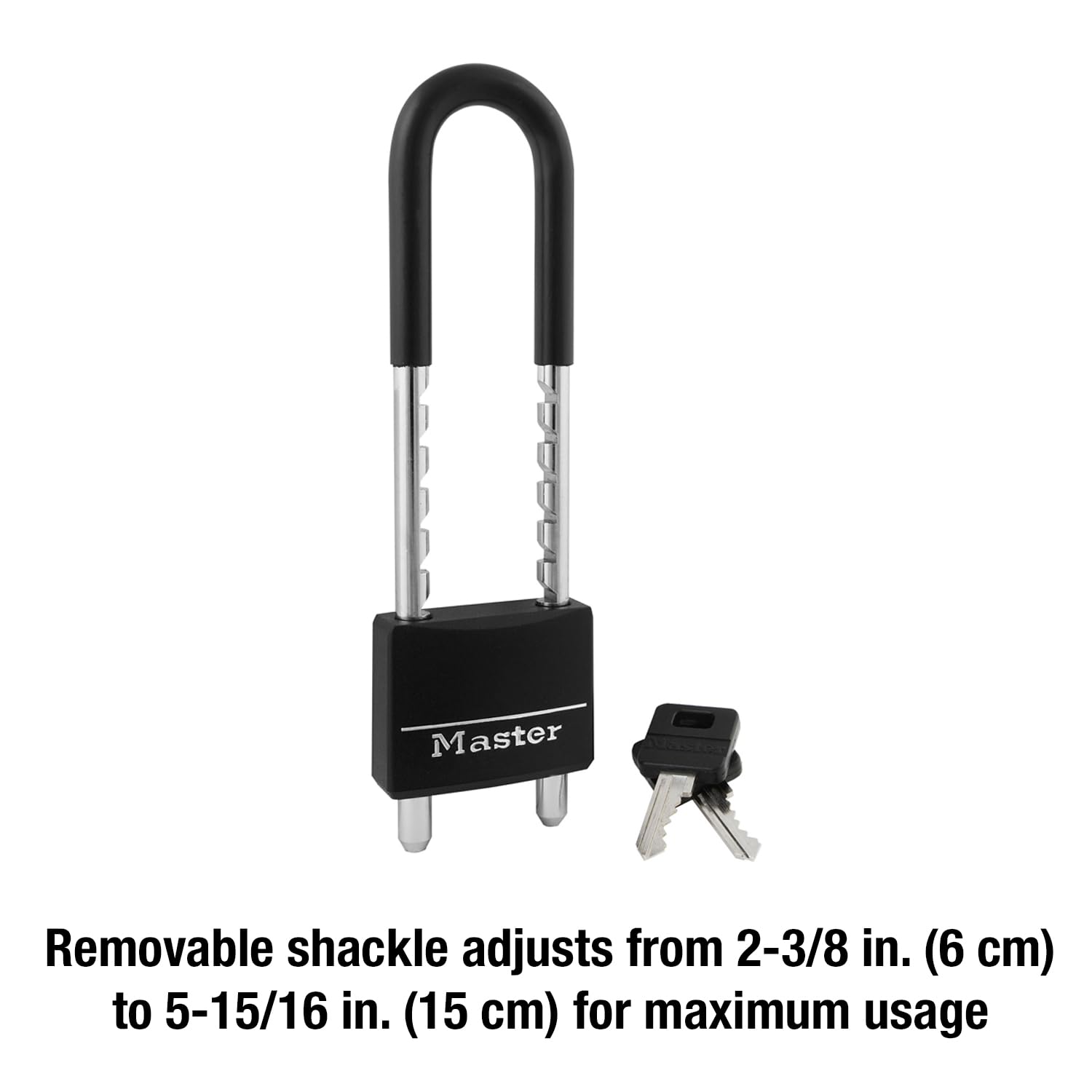 Candado de Aluminio Master Lock Negro 5.08 cm Ancho 527D