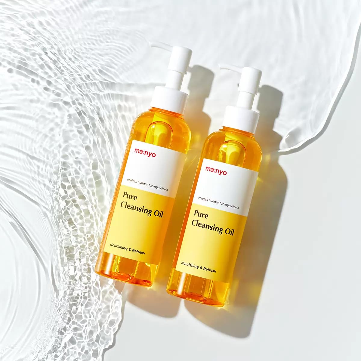 Ma:nyo Makeup Remover Manyo Aceite Limpiador de Maquillaje 2 de 200 ml + 1 de 55 ml.